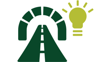 TunneLogic da Philips Lighting: um sistema completo de controle para iluminação inteligente de LED para túneis, incluindo iluminação de orientação