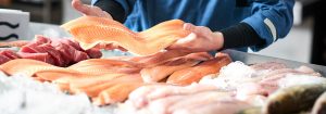 Congelado: a iluminação ideal para peixe fresco