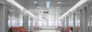 Desinfecção de superfície UV-C
