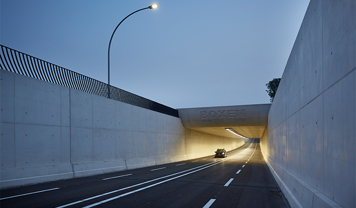Túnel de Boxem, Zwolle, Países Baixos