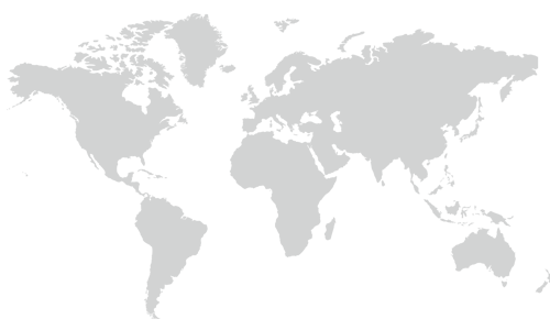 Vista do mapa mundial