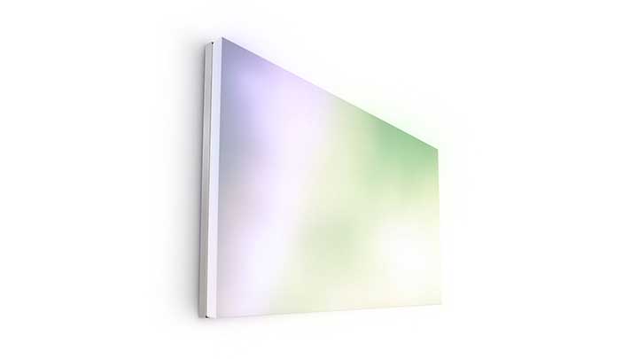 O Luminous Textile da Philips Lighting traz novas possibilidades para a iluminação em lojas de revenda com painéis de tecido luminoso