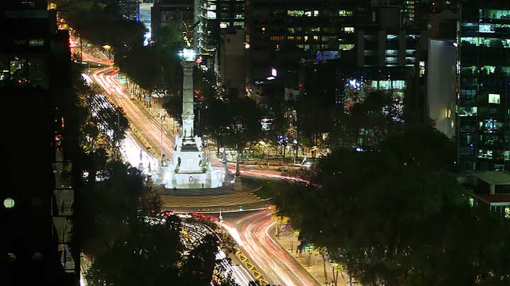 Passeio da Reforma, Cidade do México