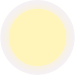 Visual de brilho branco suave