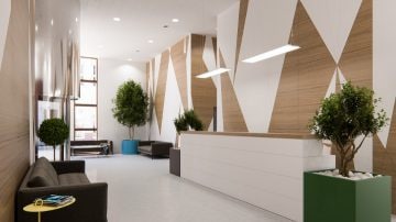 A iluminação com eficiência energética com detecção de presença reduz os custos de energia