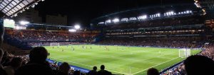 Iluminação do campo do Chelsea com LED