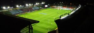 Mantendo os craques do rugby seguros com iluminação de desinfecção por UV-C