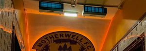 Protegendo os jogadores de futebol do Motherwell FC com iluminação UV-C