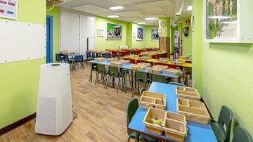 Dispositivos de desinfecção de ar por UV-C da Philips
